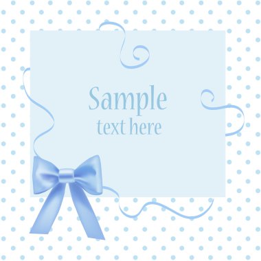 Greeting card with place for your text. Vector. clipart