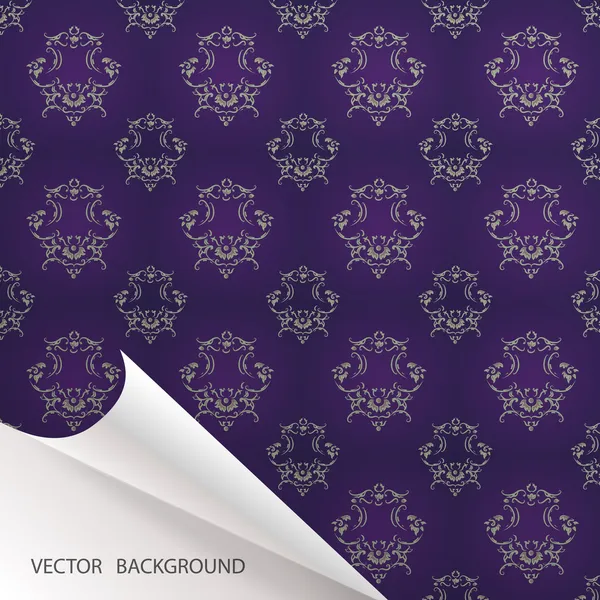 Vintage Background Vector Design — Stock Vector