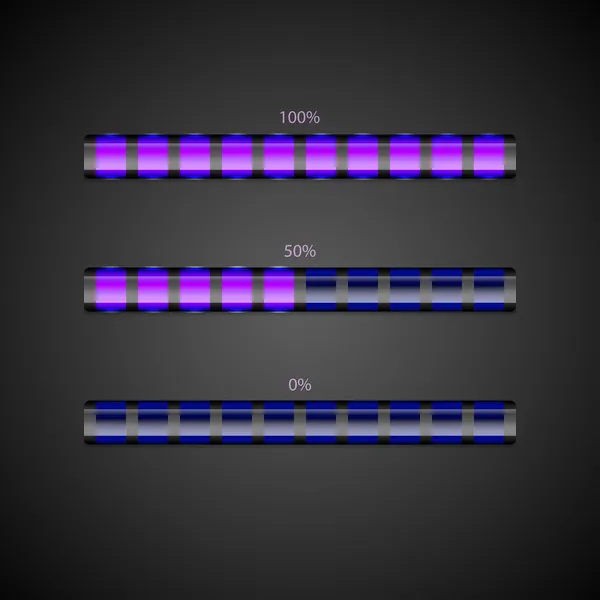 Vector Set Laden Bars — Stockvector