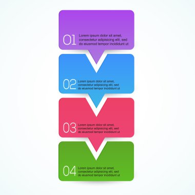Modern tasarım şablonu. Grafik veya web sitesi düzenleme vektörü