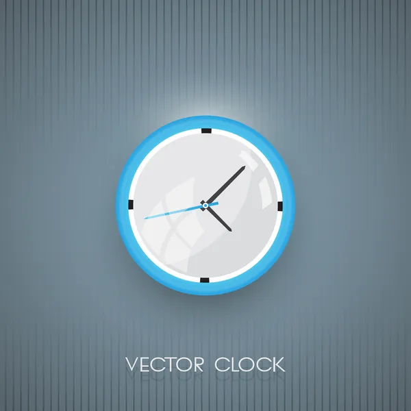 Vector Icono Reloj Pared — Vector de stock
