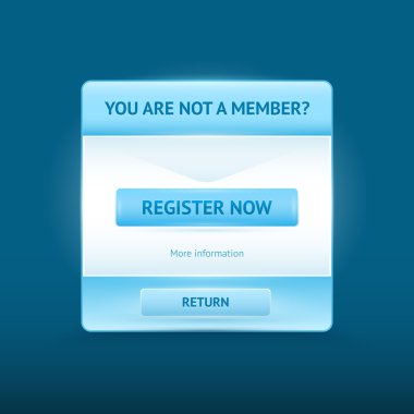 oturum açma ve kayıt parlak web formları