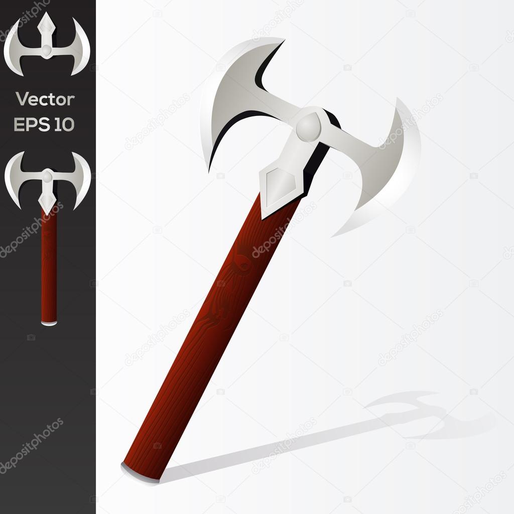 vector design of battle axe