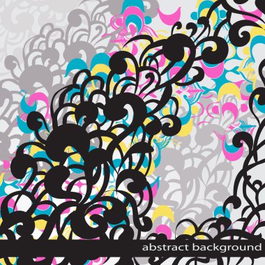 Abstract vector background. vector illustration  clipart