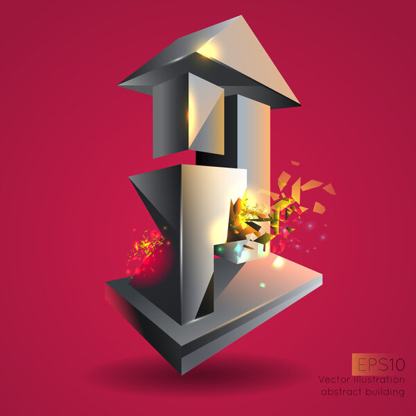 Векторная иллюстрация абстрактного строительства
.