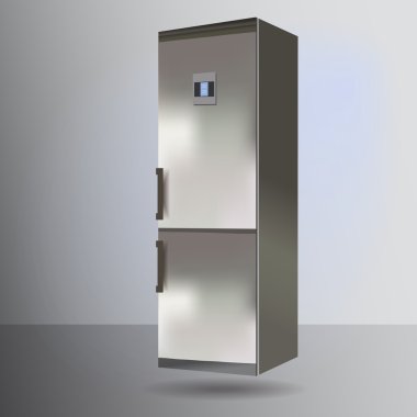 Refrigerator vector,  vector illustration  clipart