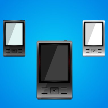 Cell Phone Smart Mobile Collection clipart