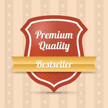 Premium quality shield - Bestseller clipart