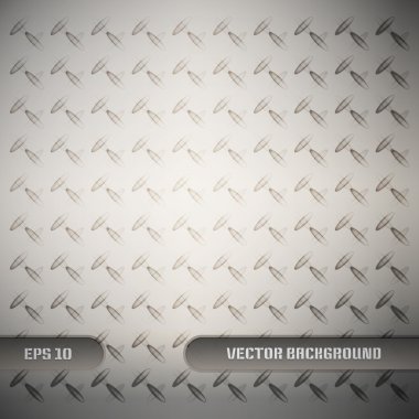 Metal texture background. Vector clipart