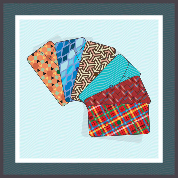 женские сумки, векторная иллюстрация
 