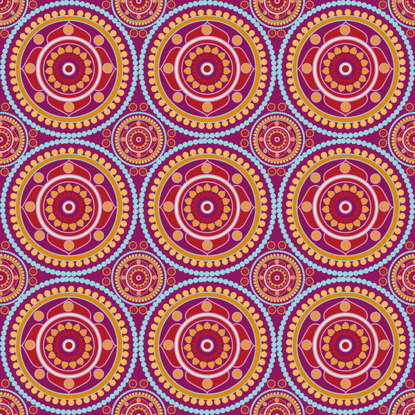 Векторный бесшовный рисунок - абстрактный фон
