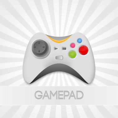 Vector Game Controller Illustration clipart