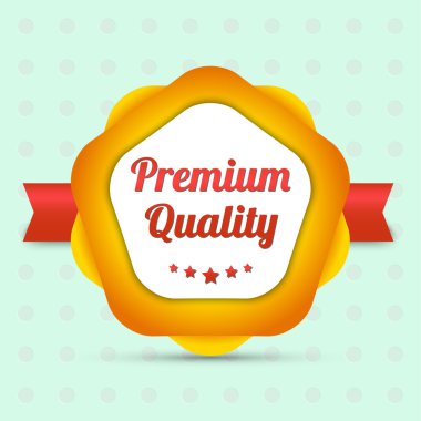 Premium quality label - Bestseller clipart