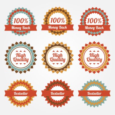 Collection of sale badges, labels. clipart