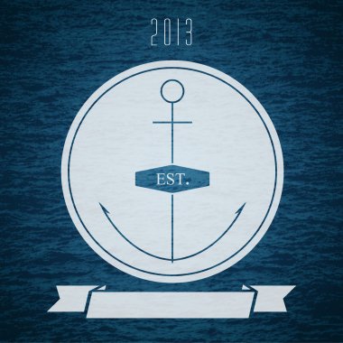 çapa ile vektör logo