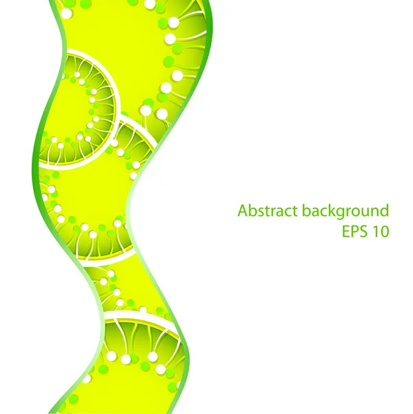 Vector Abstract Spring Background — Stock Vector