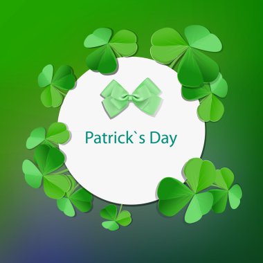 St. Patrick's Day Card clipart
