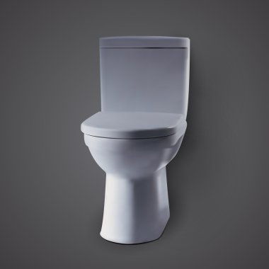 Vector illustration of Toilet (toilet bowl) clipart