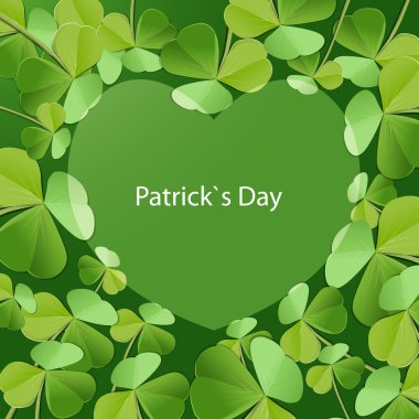 St. Patrick's Greeting Card clipart