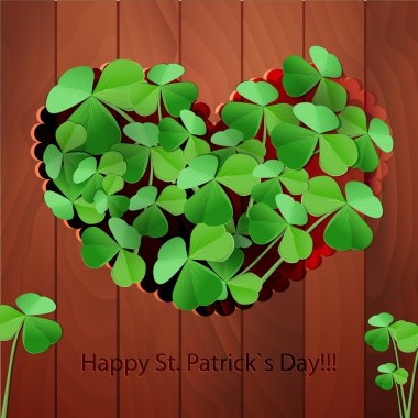 St. Patrick's Greeting Card clipart