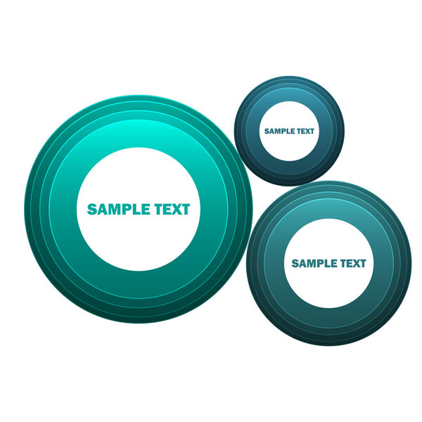 Абстрактный пузырь веб-дизайна, вектор