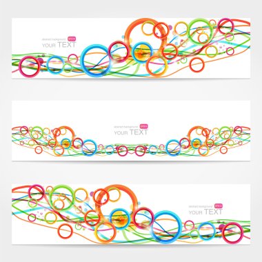 Abstract vector cards,  vector illustration  clipart