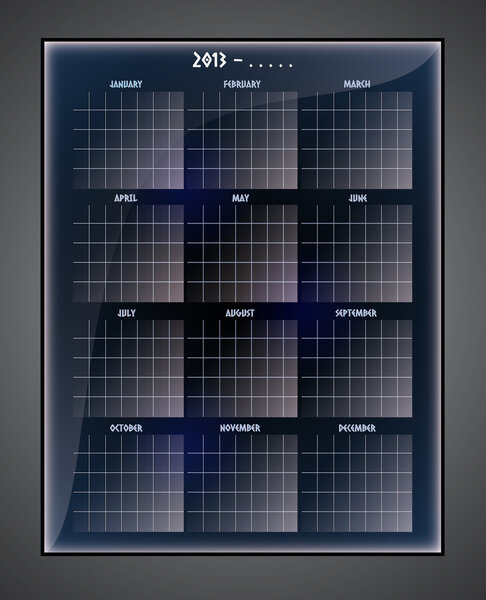 Vector calendar vector illustration 