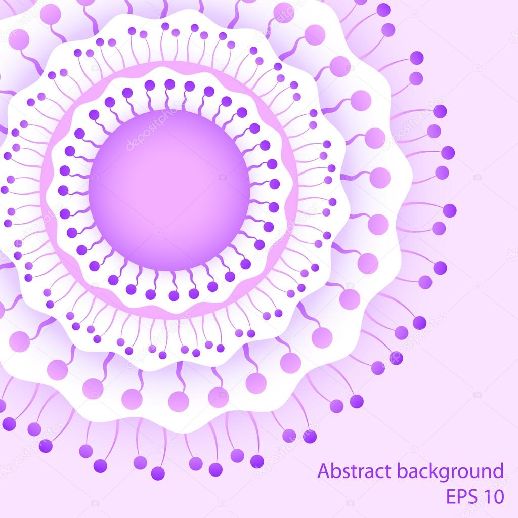 Vector abstract spring background