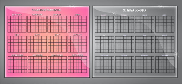 Vector calendar vector illustration 