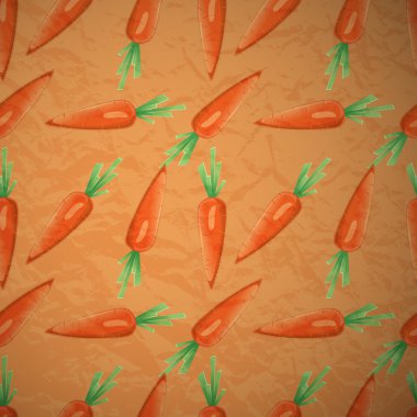 Carrots seamless background pattern clipart