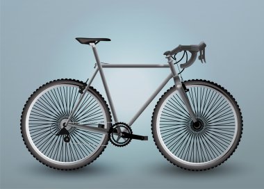 Vector Bicycle Illustration, vector  illustration  clipart