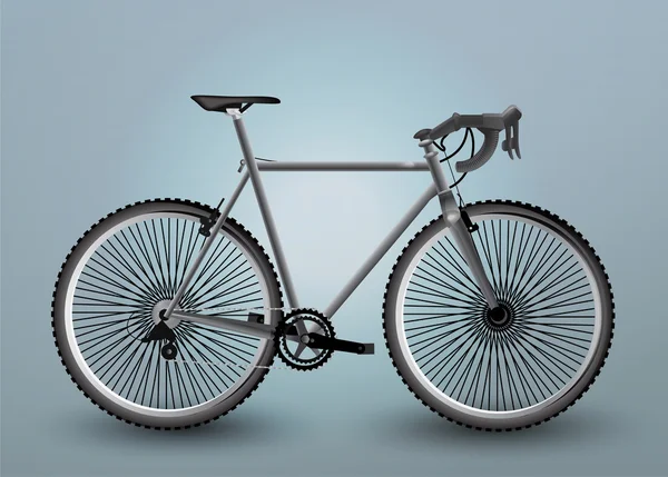 Ilustração Bicicleta Vetorial Ilustração Vetorial —  Vetores de Stock