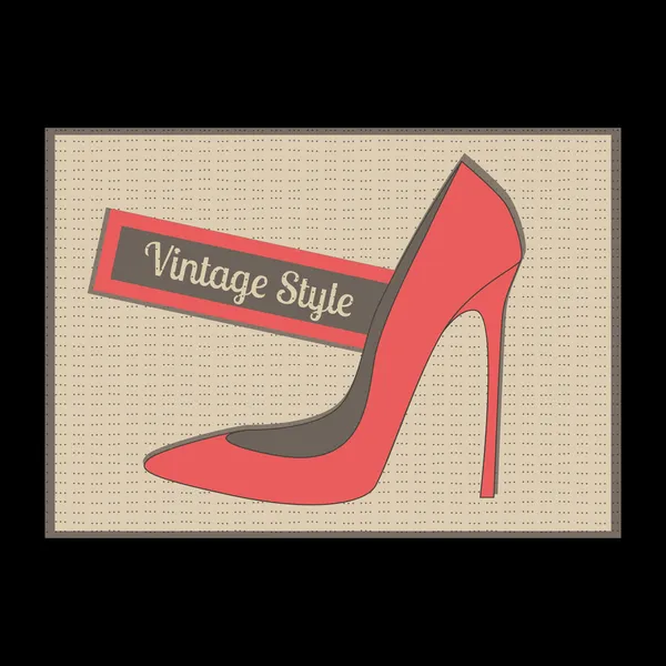 Chaussures Talons Hauts Pour Femmes Vecteur — Image vectorielle