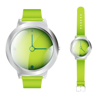 Wrist watches,  vector illustration  clipart