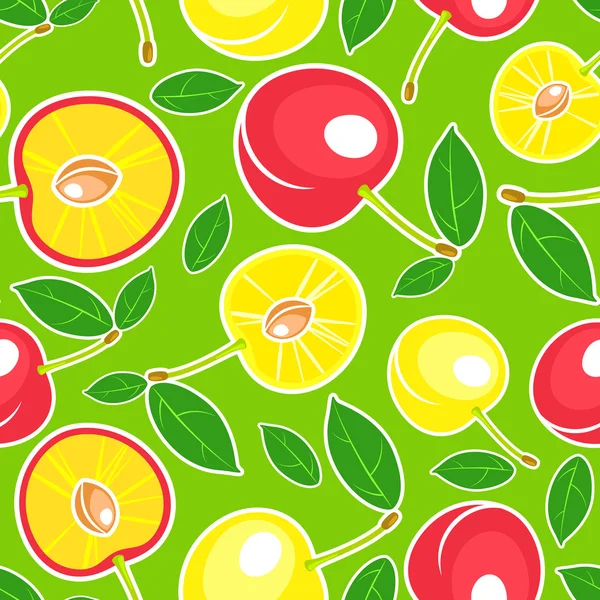 Vector Background Cherry Stock Vector