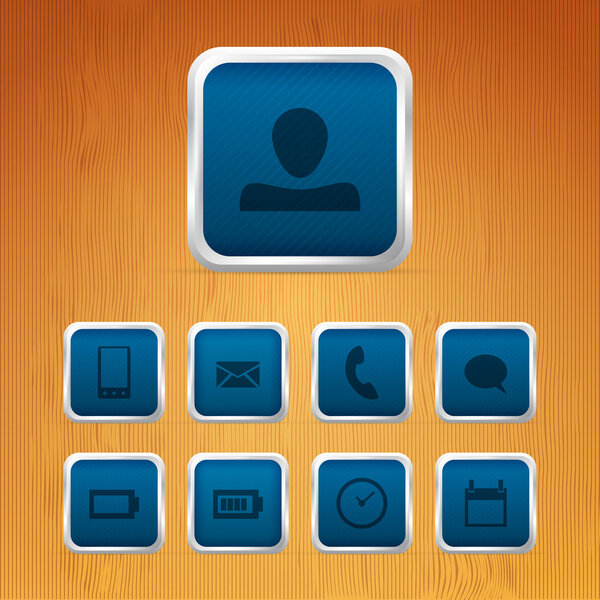 Основные иконки на кнопках
.