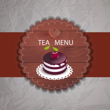 cupcake çayı menüsü