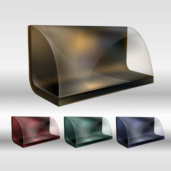 Vector shelves vector illustration 