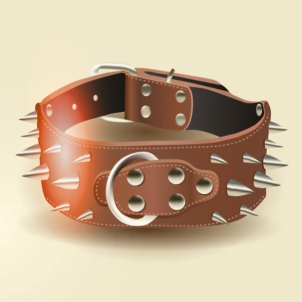 Vector Bangle Met Spikes — Stockvector