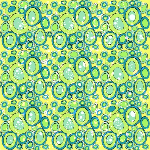 Green Background Circles — Stock Vector