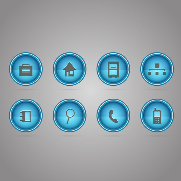 Vector communication icons vector illustration 