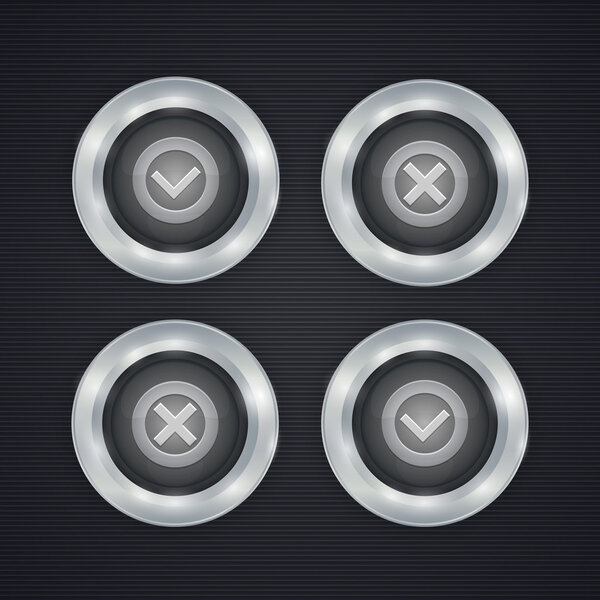 Кнопки векторной проверки
