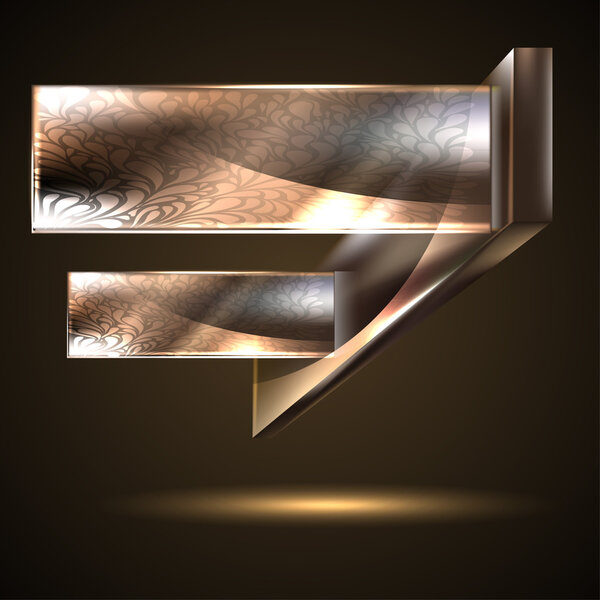 Vector abstract panel,  vector illustration  