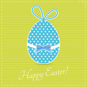 Happy easter card,  vector illustration  
