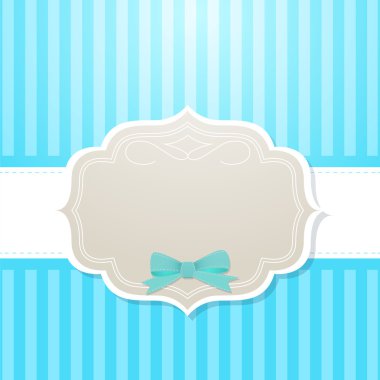 Vector vintage frame,  vector illustration   clipart