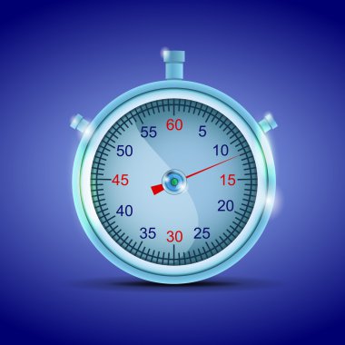 Stopwatch icon,  vector illustration   clipart