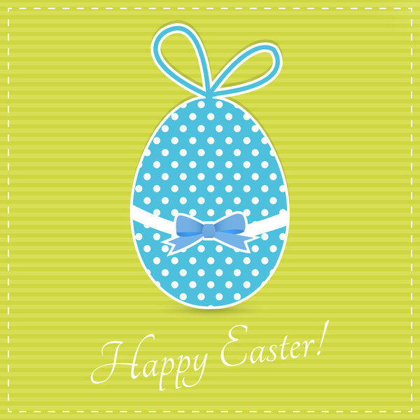 Happy easter card,  vector illustration  