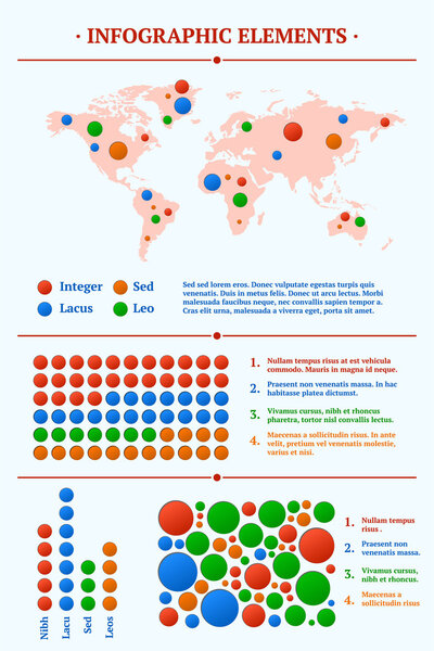 Инфографические элементы. векторная иллюстрация
.