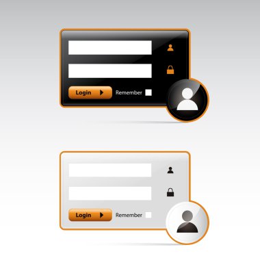 User Login -   vector illustration   clipart