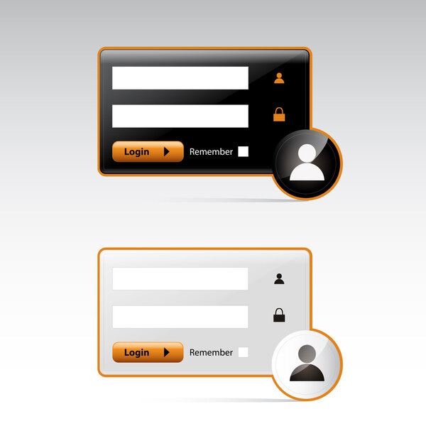 User Login -   vector illustration  